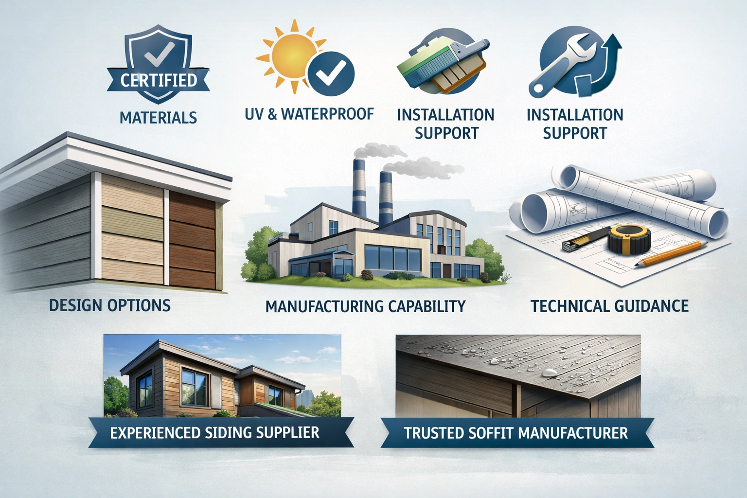 How to Choose the Right Soffit and Siding Panels Supplier