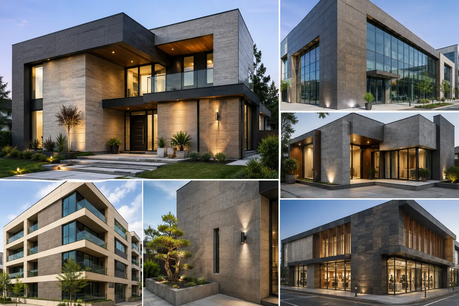 Modern Exterior Tile Cladding Ideas