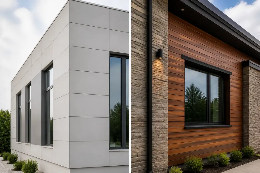 Exterior Wall Panels vs Exterior Wall Cladding: Key Differences