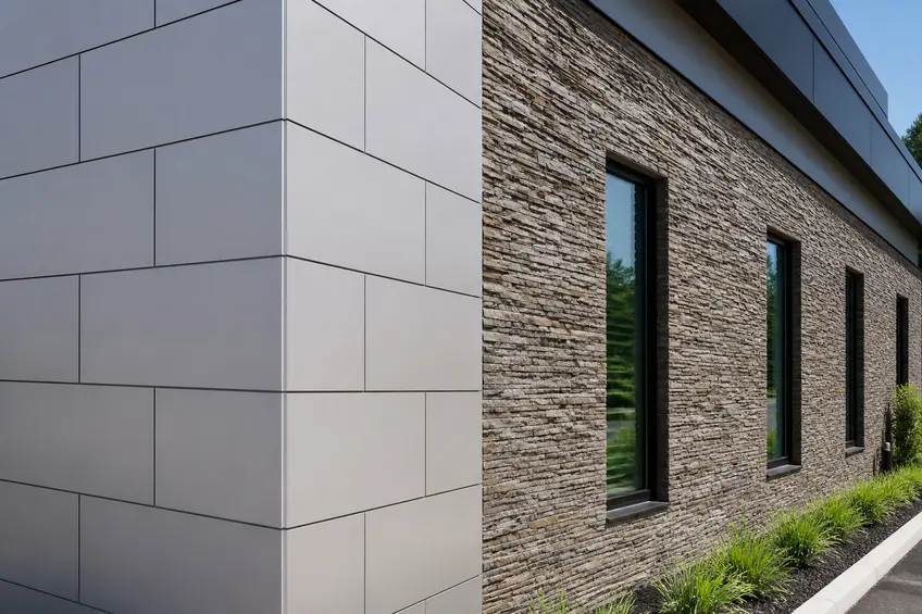 Exterior Wall Panels vs Exterior Wall Cladding: Key Differences