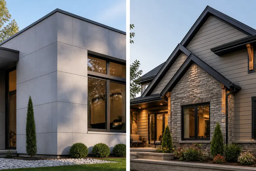 Exterior Wall Panels vs Exterior Wall Cladding: Key Differences