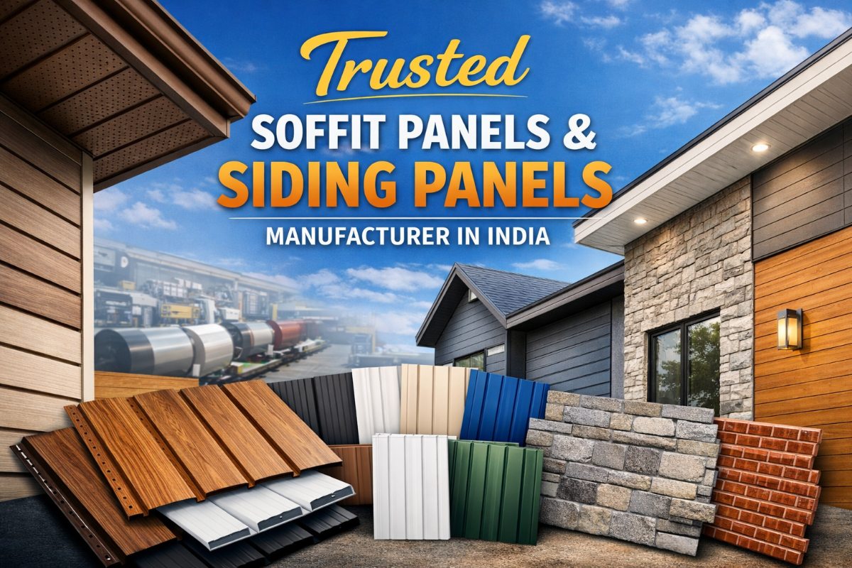 Trusted Soffit Panels & Siding Panels Manufacturer in India