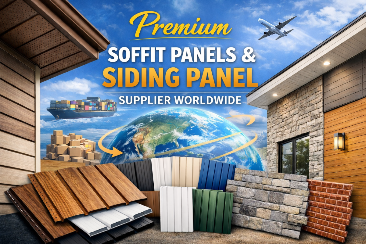 Premium Soffit Panels & Siding Panel Supplier Worldwide
