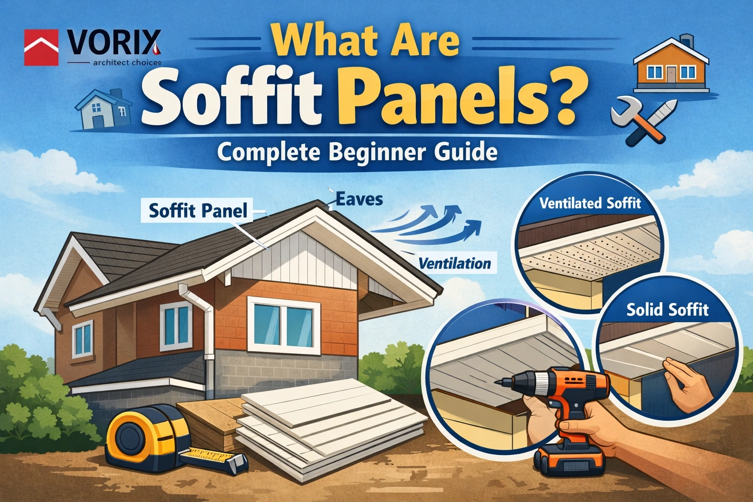 What Are Soffit Panels? Complete Beginner Guide