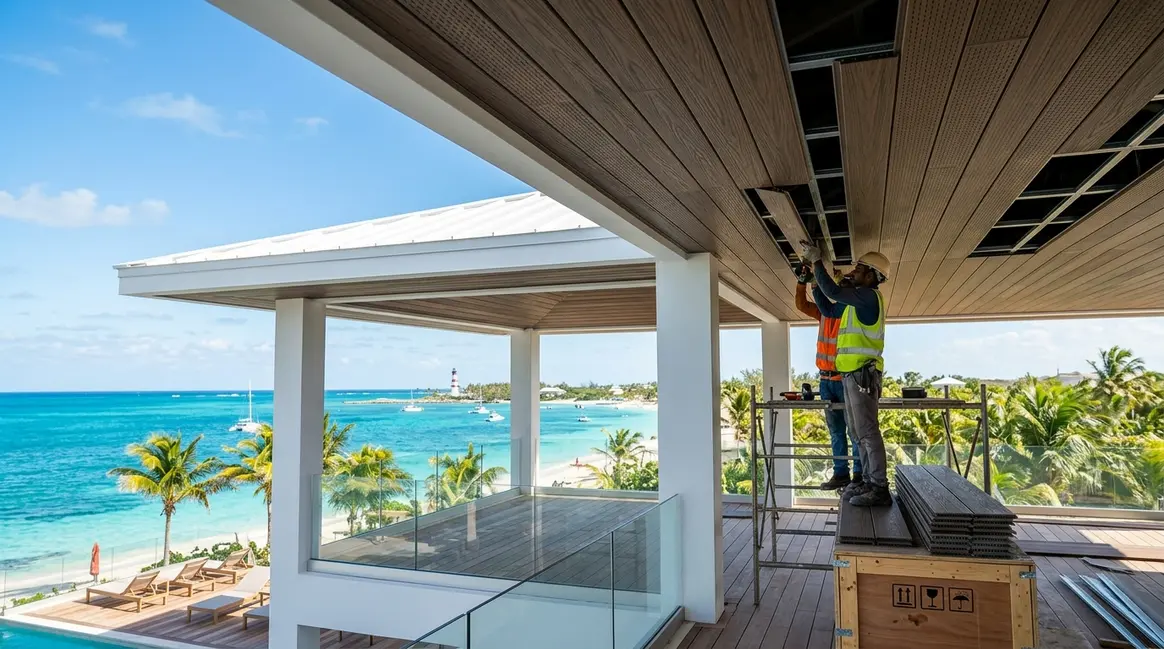 Soffit Ceiling Exporter from India to Bahamas