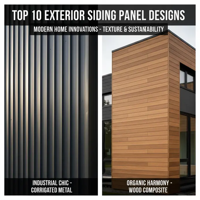 Top 10 Exterior Siding Panel Designs for Modern Homes
